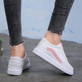 White Sneakers Shoes Women Female Platform Tenis Feminino Casual Breathble Vulcanized Shoes