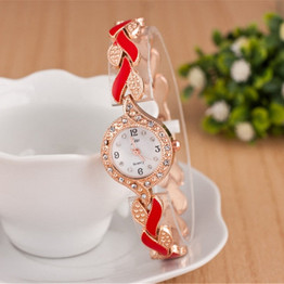 JW Bracelet Watches Women Luxury Crystal Dress Wristwatches Clock Women's Fashion Casual Quartz Watch