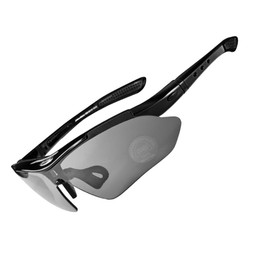 ROCKBROS Polarized Cycling Glasses Men Sports Sunglasses Road MTB Mountain Bike Bicycle Riding Protection Goggles Eyewear 5 Lens