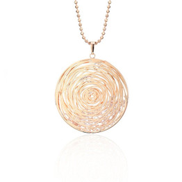 Hollow Flower Pendant Necklace