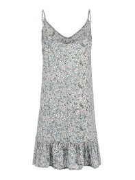 Spaghetti Straps Floral Printed Sleeveless Casual Dresses