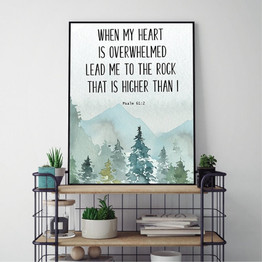 Christian Bible Wall Art Canvas