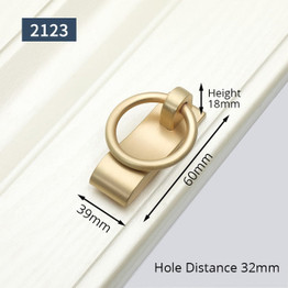 KAK European Style Vintage Gold Cabinet Pulls Solid Zinc Alloy Kitchen Cupboard Handle Drawer Knobs Furniture Handle Hardware