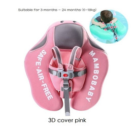 Baby Infant Non-Inflatable Float Lying Swimming Ring Children Waist Float Ring Floats Pool Toys Swim Trainer Sunshade Swim Ring