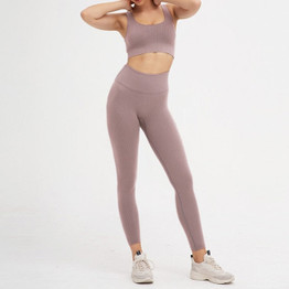 Workout Clothes for Women Sports Bra and Leggings, Athletic Yoga Set