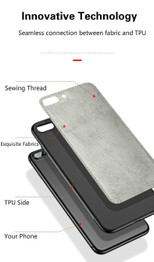 Fabric Ultra-thin Phone Case for iPhone