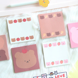 Cute Bear Sticky Notes