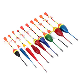 10Pcs/Lot Fishing Floats Set
