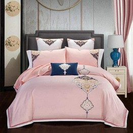 Flower Design Bedding Set