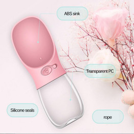 Portable 350ML Water Bottle For Dogs