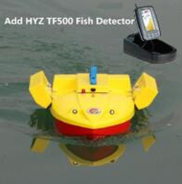 2018 factory handmade rc Fishing bait boat  fish detector water proof material made