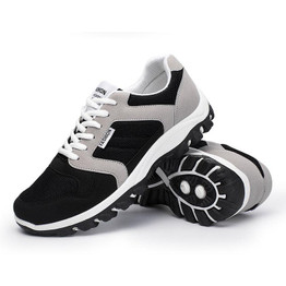 Men Outdoor Non Slip Lace Up Comfort Mesh Sport Casual Sneakers