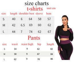 Workout Clothes Gym Wear Tracksuits Yoga Jogging Track Outfit