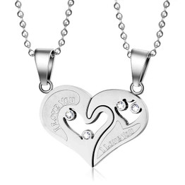 Couples - I Love You Necklace