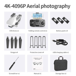 E59 RC Drone 4K HD Camera Professional Aerial Photography
