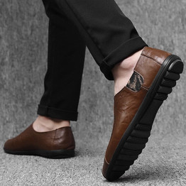 Style Slip On Mens Driving Loafers