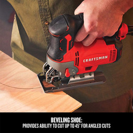 CRAFTSMAN Jig Saw, 6.0-Amp, Corded Electric, 5.9 Pounds.