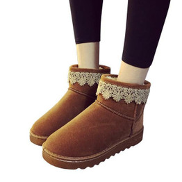 Faux Fur Women's Winter Boots