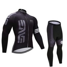 2021 DNA Men's Team Cycling Long Sleeve Jersey Set