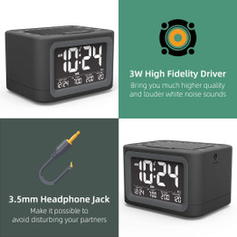 SMARTRO SC31B Digital Projection Alarm Clock with Weather Station