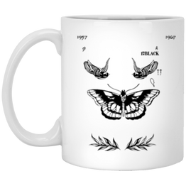 Harry Styles Butterfly Tattoo Mug Harry Styles Tattoo Mug Xmas Gift Ideas