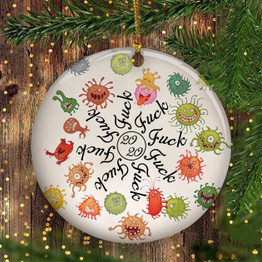 Fuck 2020 Ornament Themed Christmas Ornament Christmas Tree Decorating Ideas