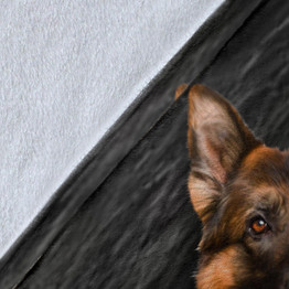 Funny German Shepherd Blanket Bedroom Decor Gifts For Dog Lover