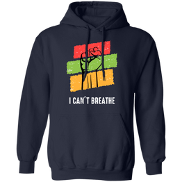 I Can't Breathe Hoodie Justice For George Floyd Blm Fist