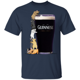 Funny French Bulldog T-Shirt Estd 1759 Guinness Brewed In Dublin Shirt Gift For Beer Lover