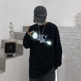 Reflective Pikachu Lightning Shirt