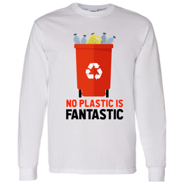 Long Sleeve Men's T-Shirt Recycles