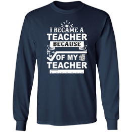Long-Sleeve Ultra Cotton Men's T-Shirt Teacher