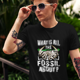 Short-Sleeve Men's Wicking T-Shirt Fossils