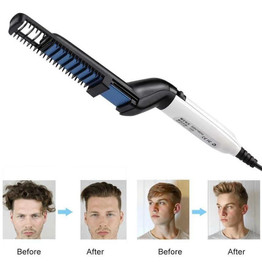 Hair Styler & Beard Straightener for Men