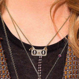 Dainty Sterling Silver Cat Pendant Necklace