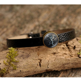 GOT  Bracelets & Bangles Stark Wolf Art Glass