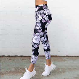 Women Fitness Floral Leggings