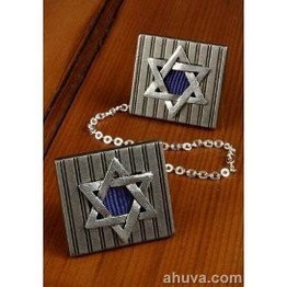 Star Of David Tallit Clips