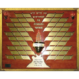 Memorial Plaque- Bronzed Tree