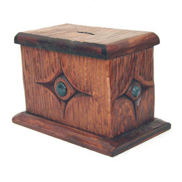 Textured Tzedakah Box