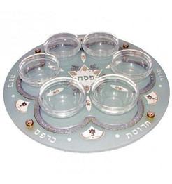 Hand Painted Passover Seder Plate