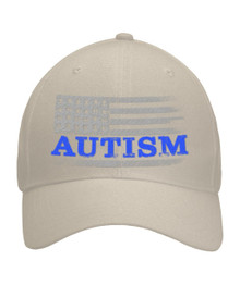 Autism Puzzle Pieces Flag Hats