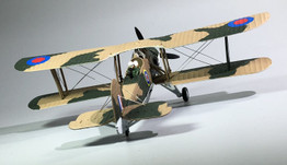 1/72 Scale Swordfish "Stringbag" Biplane Torpedo Bomber Airplane Model