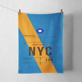 NYC - New York Luggage Tag Designed iPhone Cases