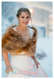Bridal Faux Fur Wrap, Vintage Brown faux fur stole, Bridal capes and wrap