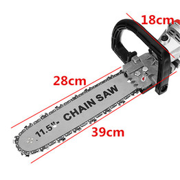 Drillpro 11.5 Inch Chainsaw Bracket Changed Angle Grinder Into Chain Saw Woodworking Tool