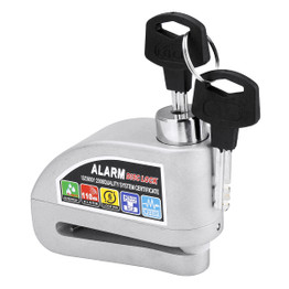 Metal Disc Brake Alarm Lock Motorcycle Scooter Security Anti-theft Wheel Lock