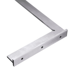 300x180mm Stainless Steel 90 Degree Angle Corner Square Ruler Wide Base Gauge Woodworking Measuring Tools