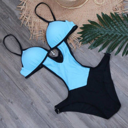 Melphieer 2019 Sexy Monokini Backless Swimsuit Lady Bodysuit Bathing Suit Monokinis Swimwear Women One Piece Swimsuit Bather XXL