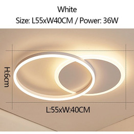 Brown/white Modern Led Ceiling Lights For Living Room Bedroom Plafon Inddor Home Lighting Ceiling Lamp Home Lighting Fixtures